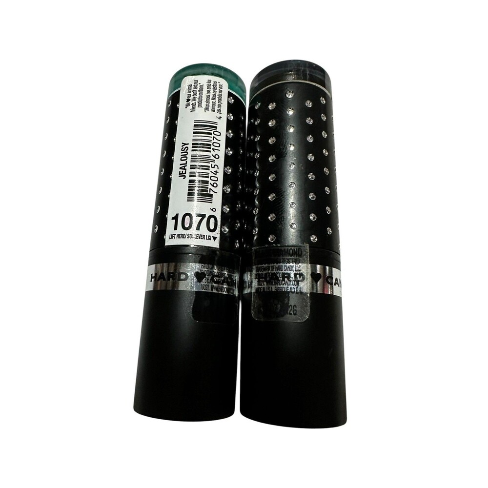 2 Hard Candy Fierce Effects Matte Argan Oil Lipstick  JEALOUSY & BLACK DIAMOND
